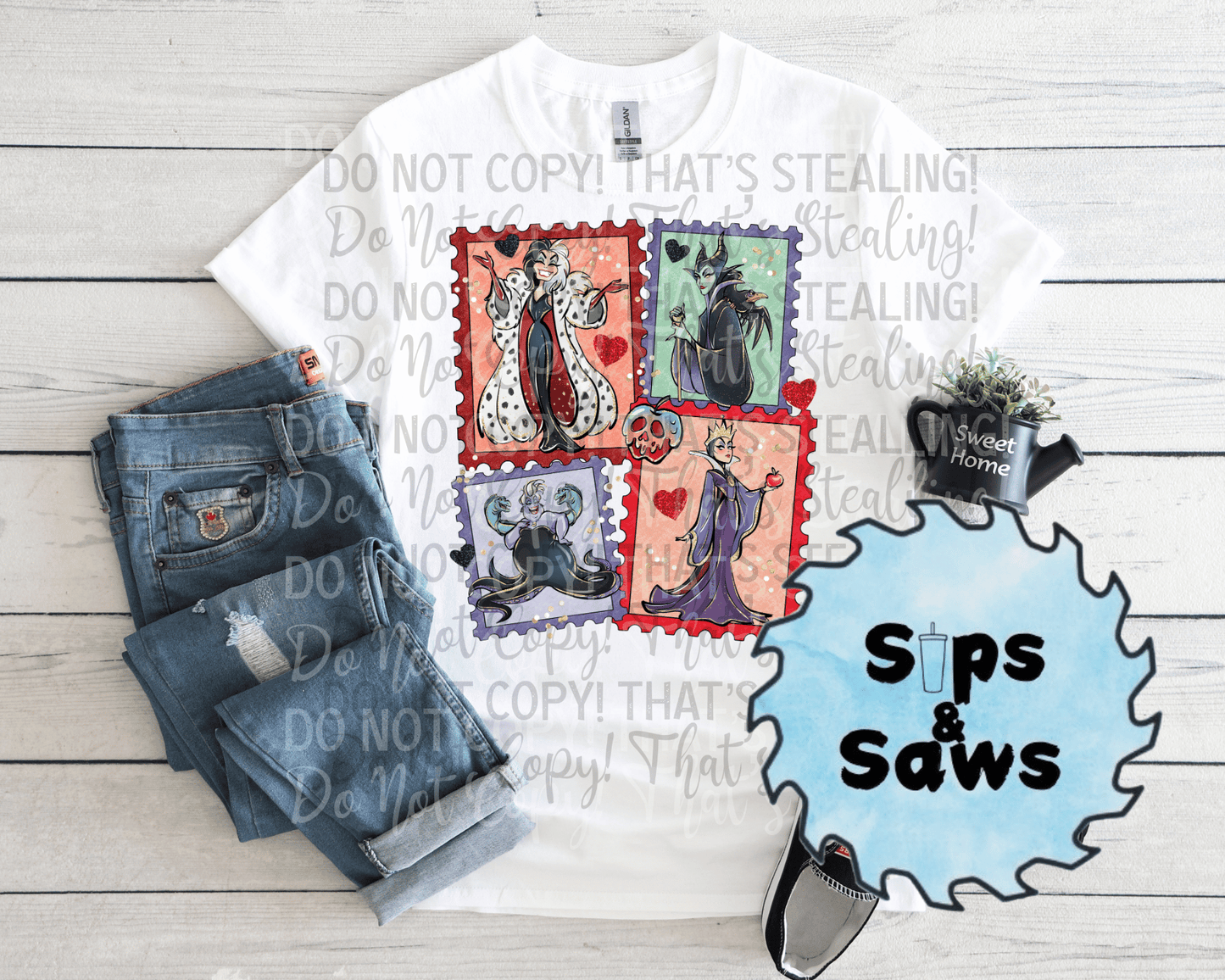 Stamp Villians DTF