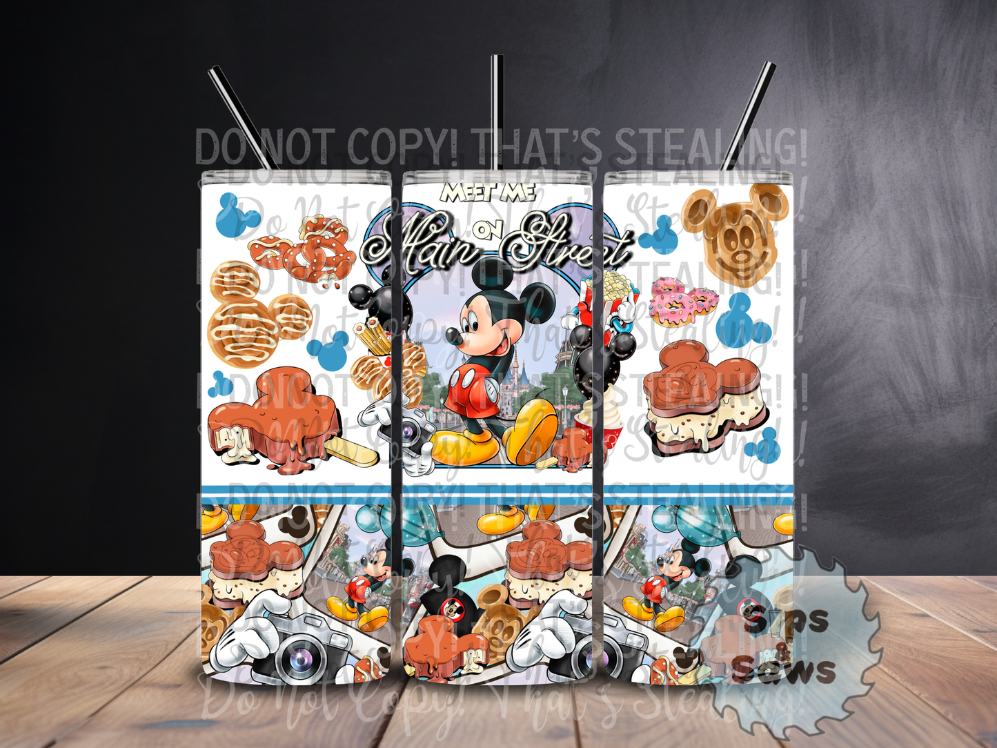 20oz Mouse Sublimation Tumbler
