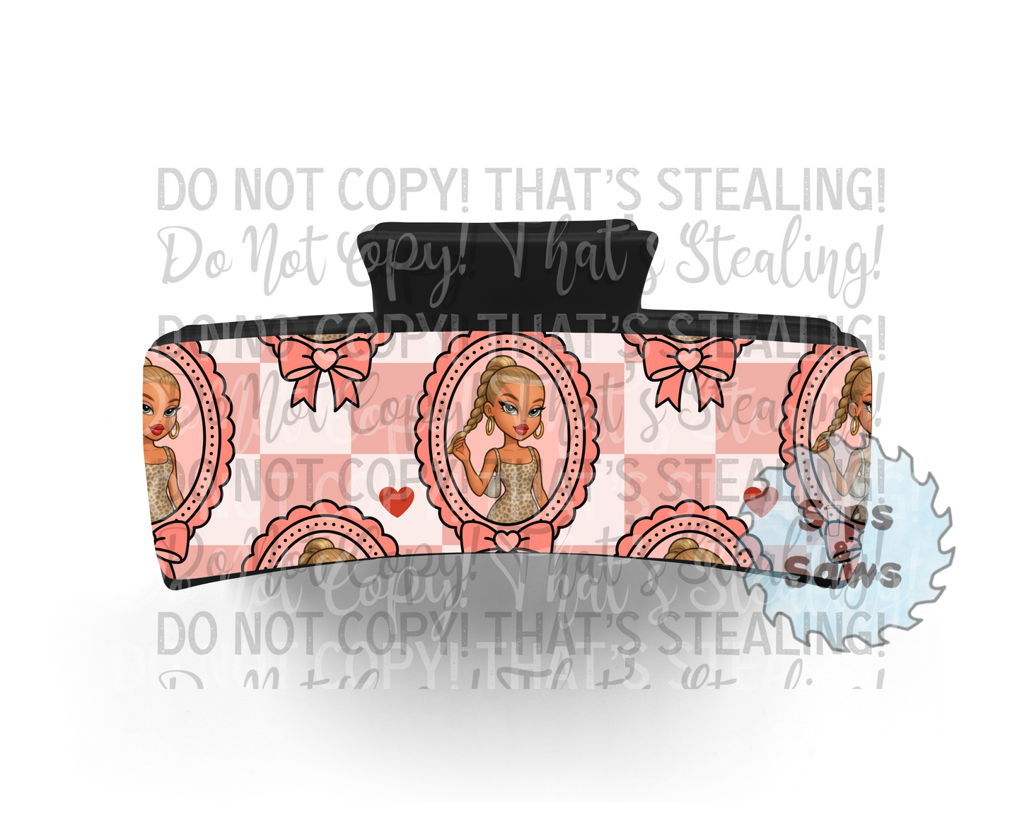 Bratz Pink Sublimation Hair Clip
