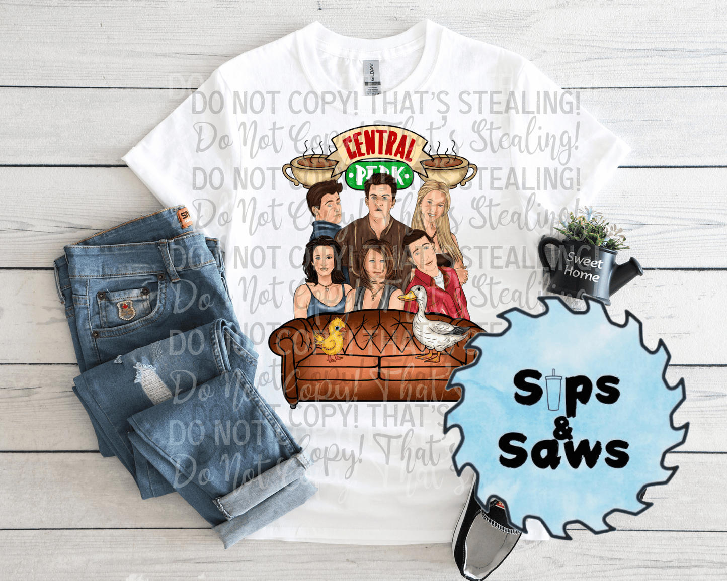 Central Park Duck DTF