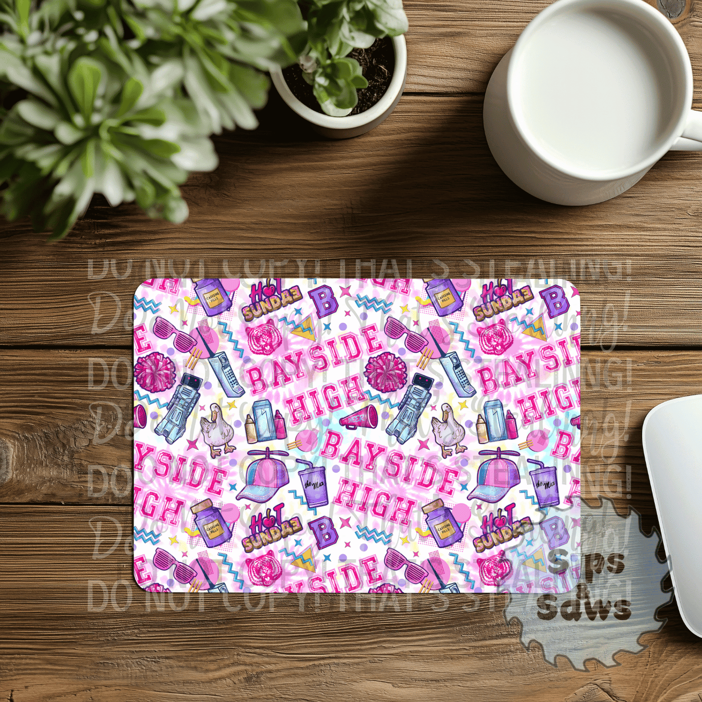 Bayside High Sublimation Mouse Pad