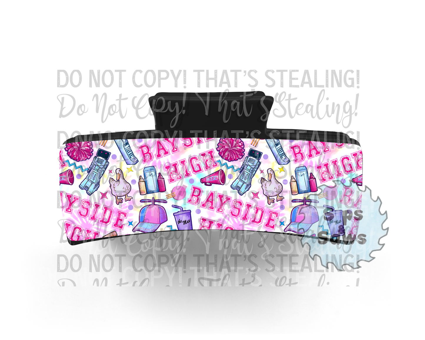 Bayside High Sublimation Hair Clip