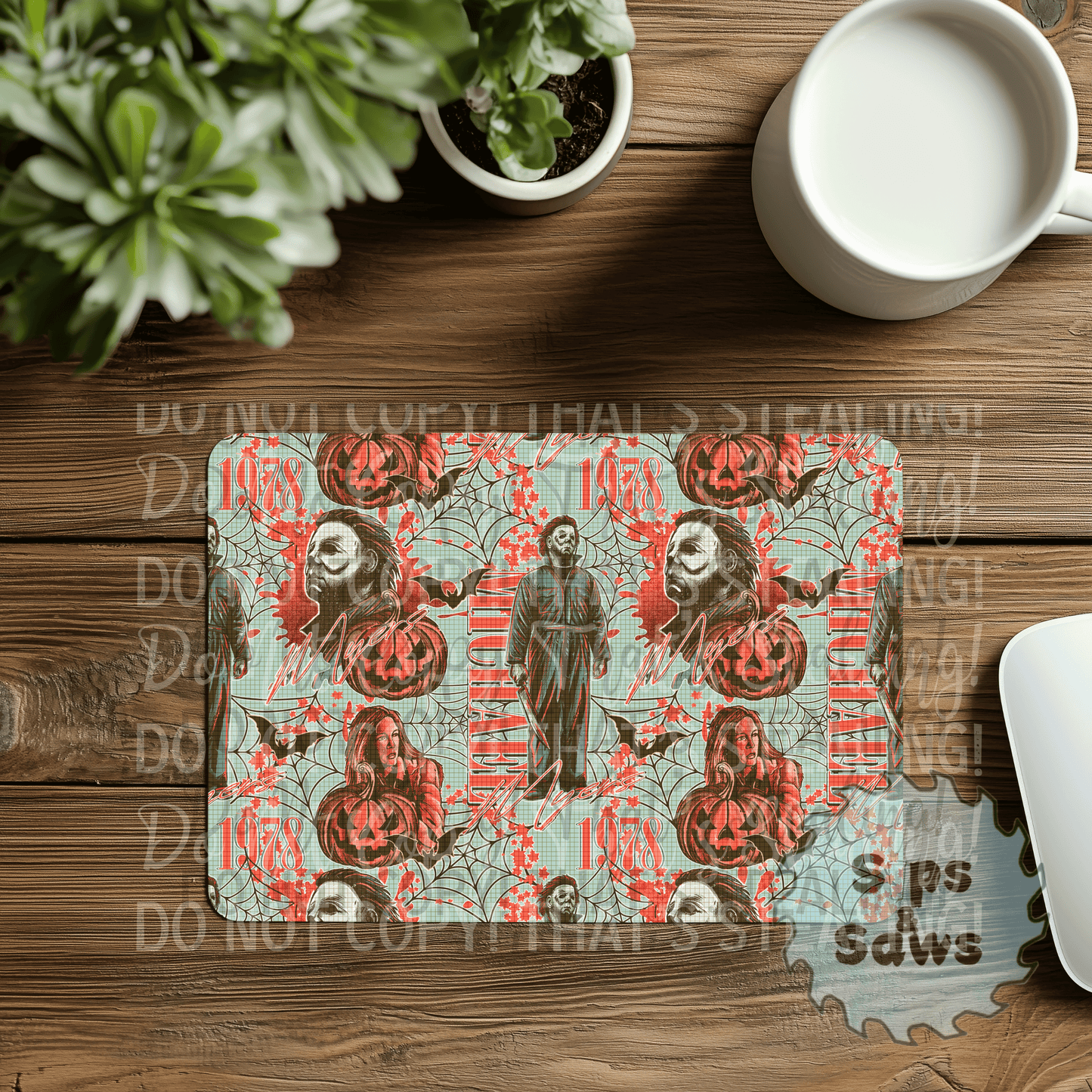 Michael Sublimation Mouse Pad