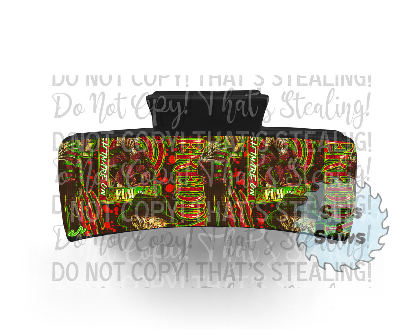 Freddy Sublimation Hair Clip