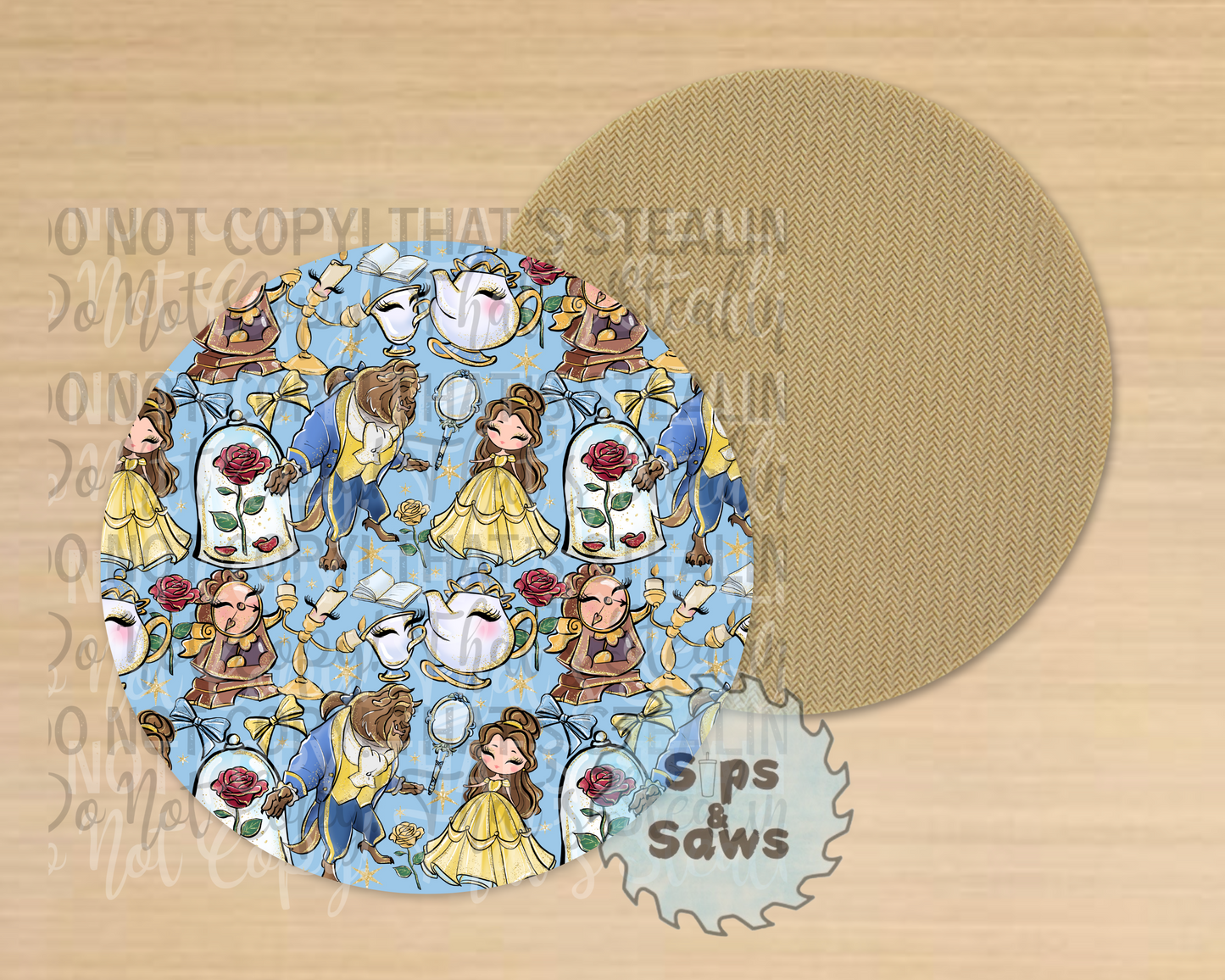 Belle Sublimation Coaster