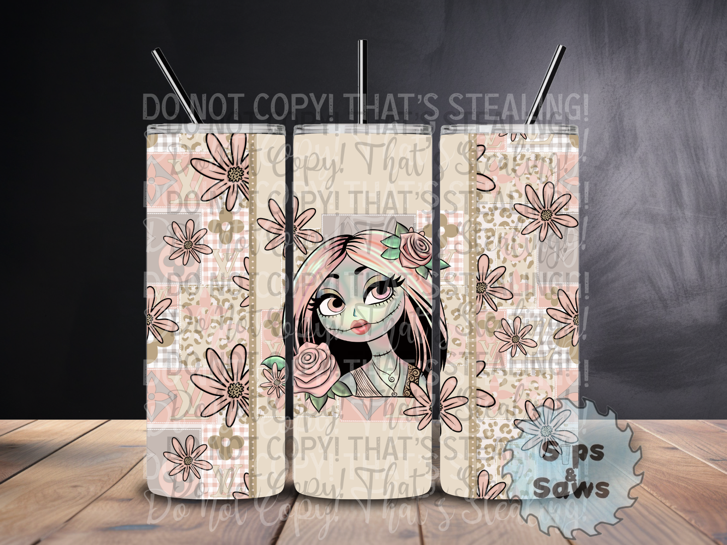 20oz Sally Sublimation Tumbler