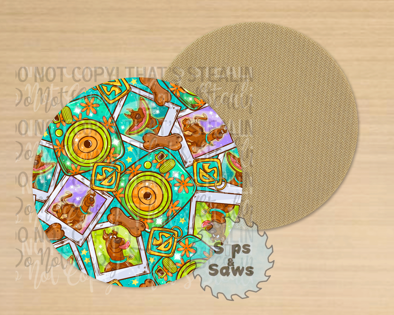 Polaroid Mystery Sublimation Coaster