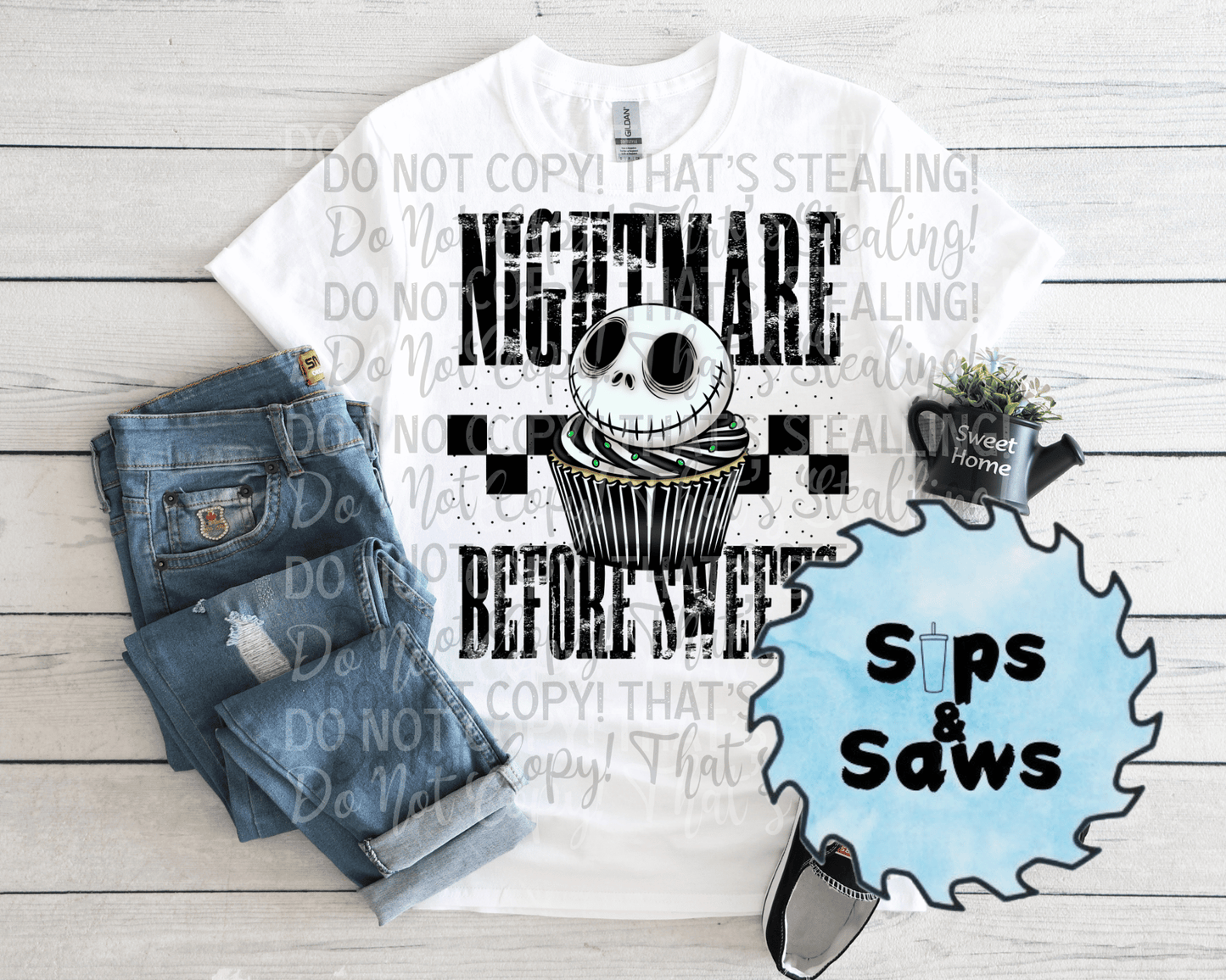 Nightmare Before Sweets DTF