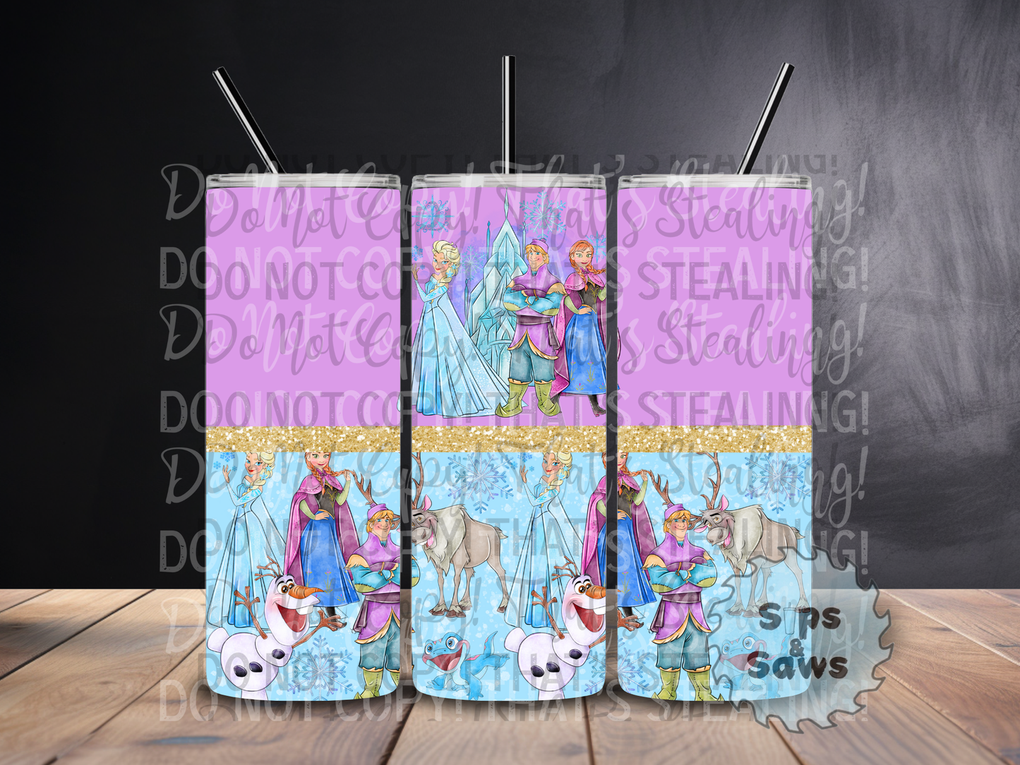 20oz Frozen Sublimation Tumbler