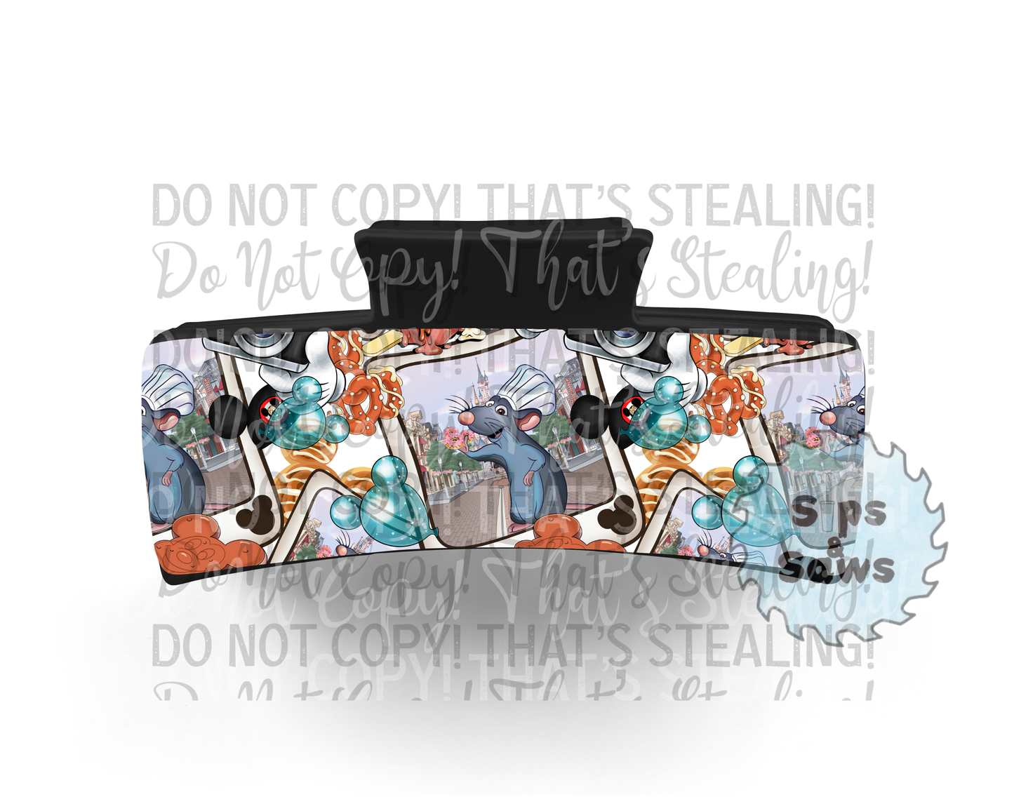 Remy Sublimation Hair Clip