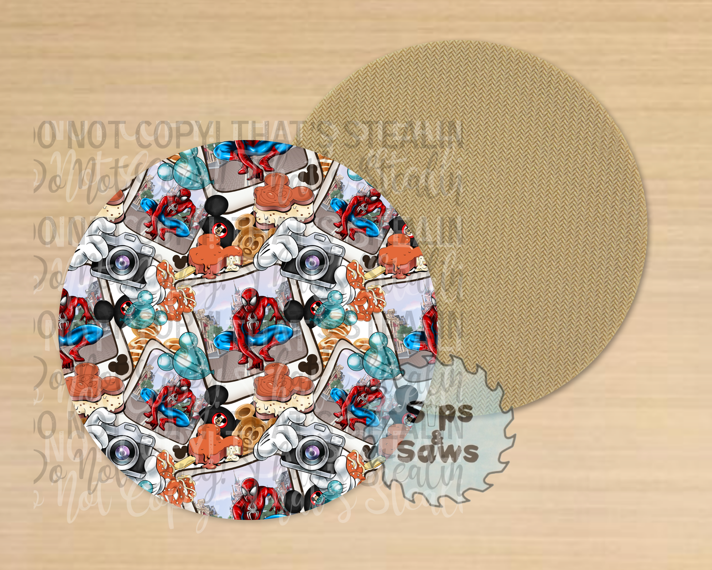 Spider Sublimation Coaster