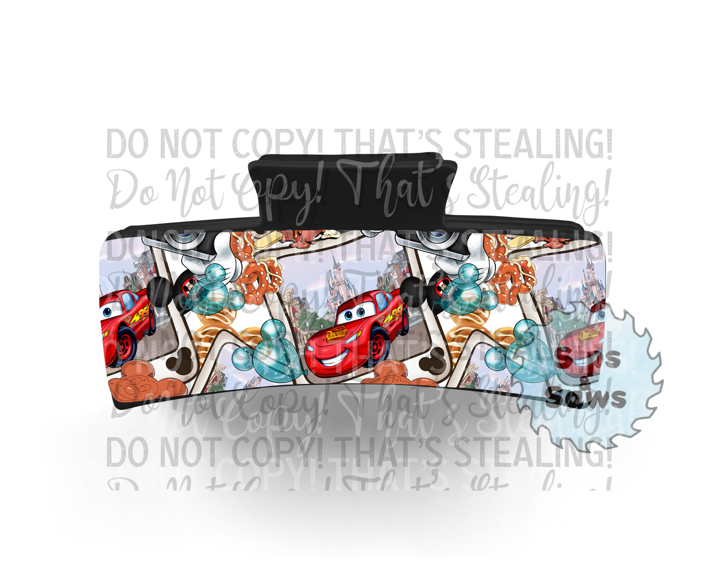 Car Sublimation Hair Clip