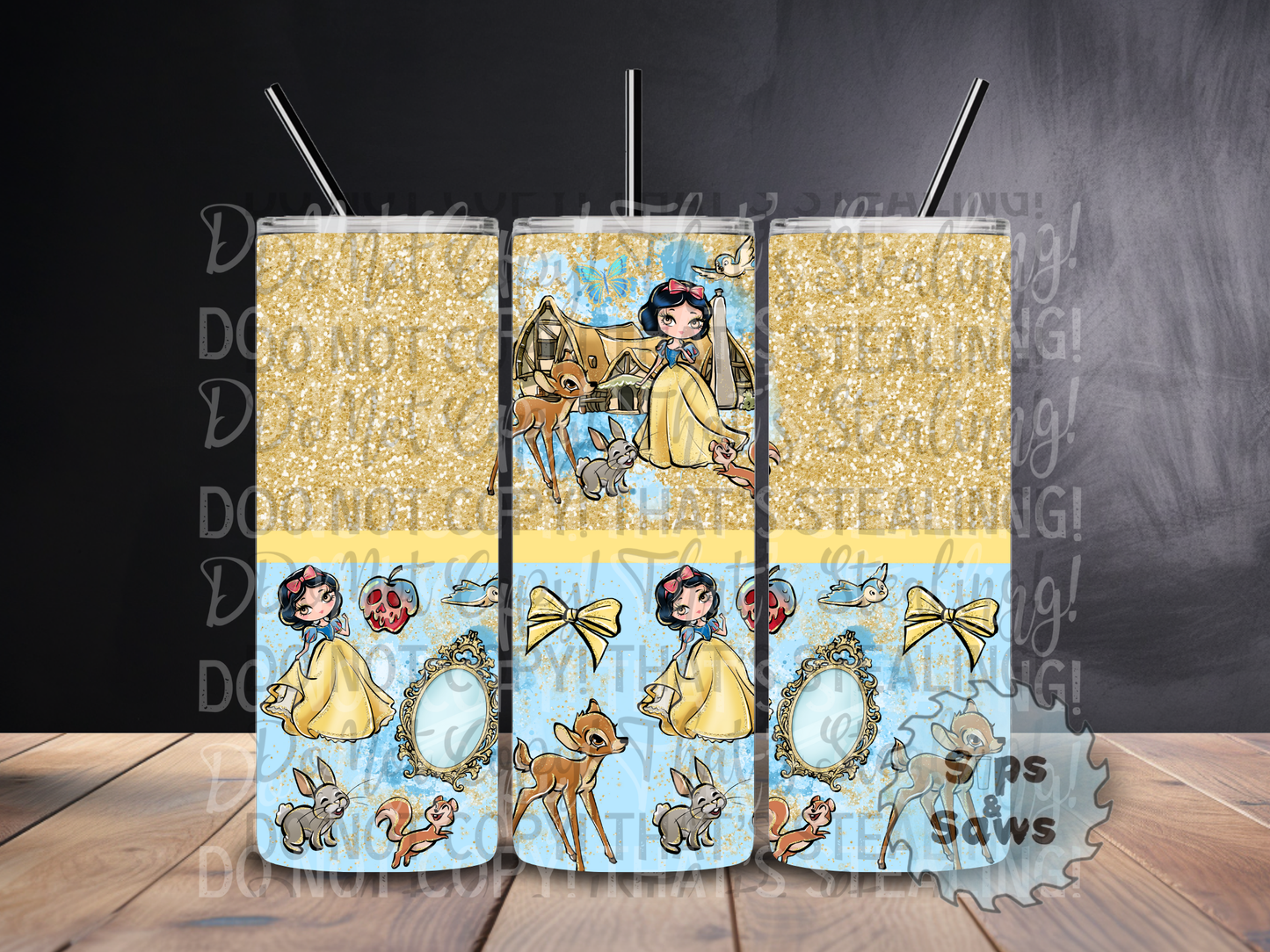 20oz Snow White Sublimation Tumbler
