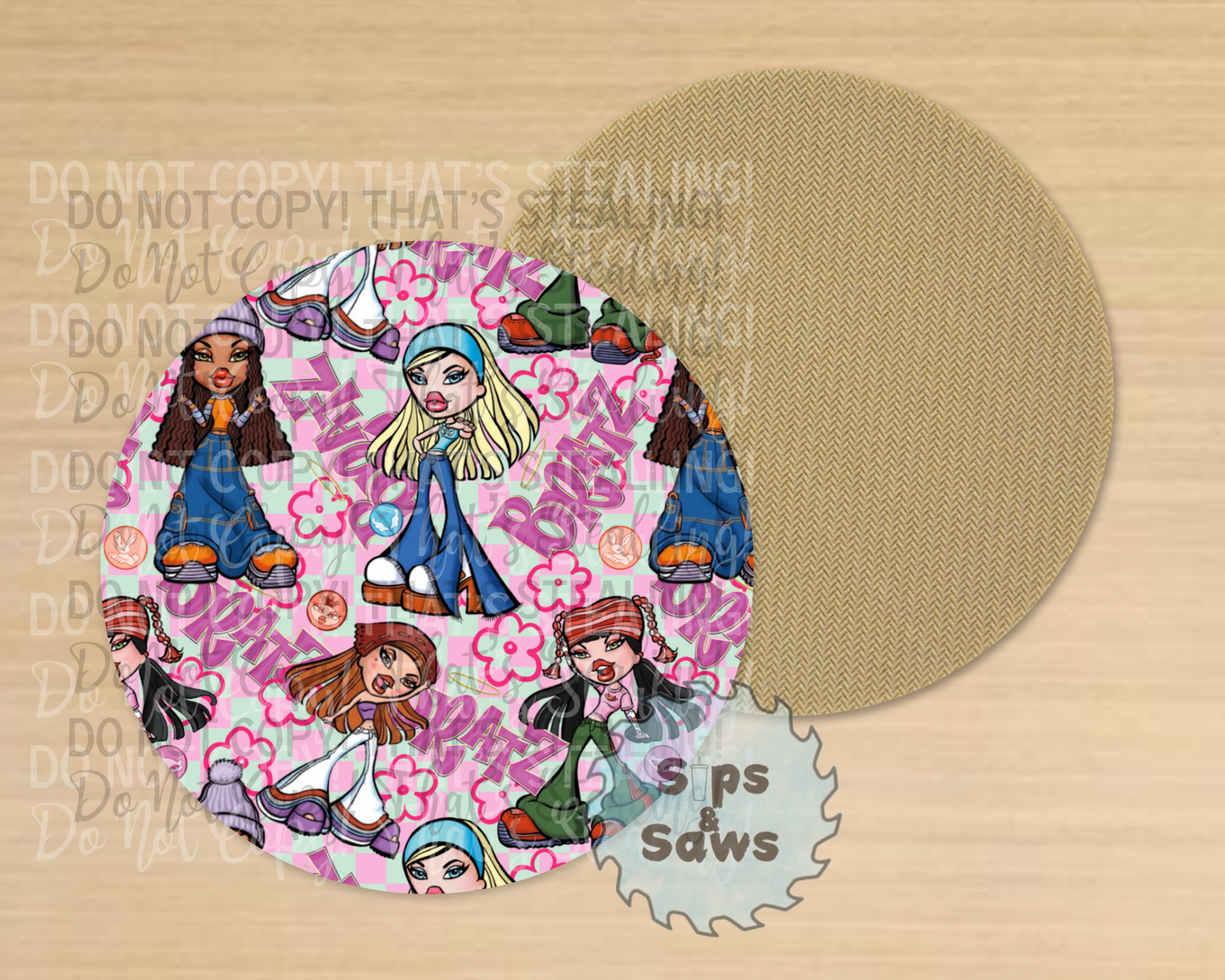 Bratz Sublimation Coaster