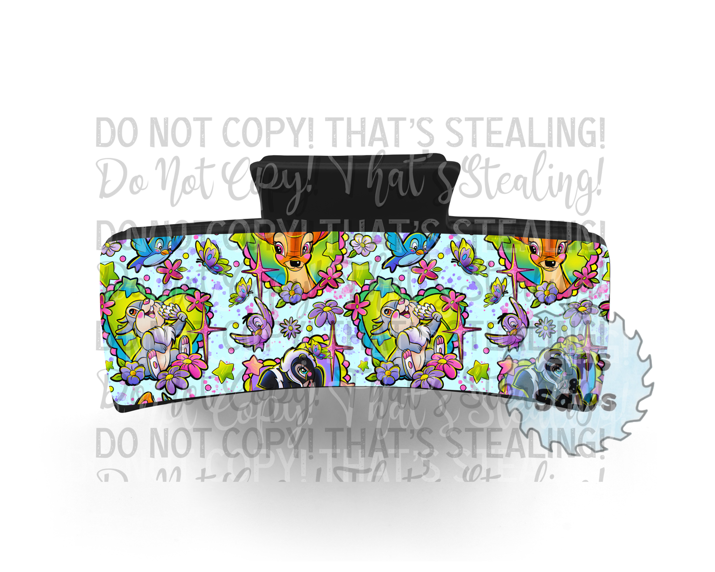 Bambi Sublimation Hair Clip