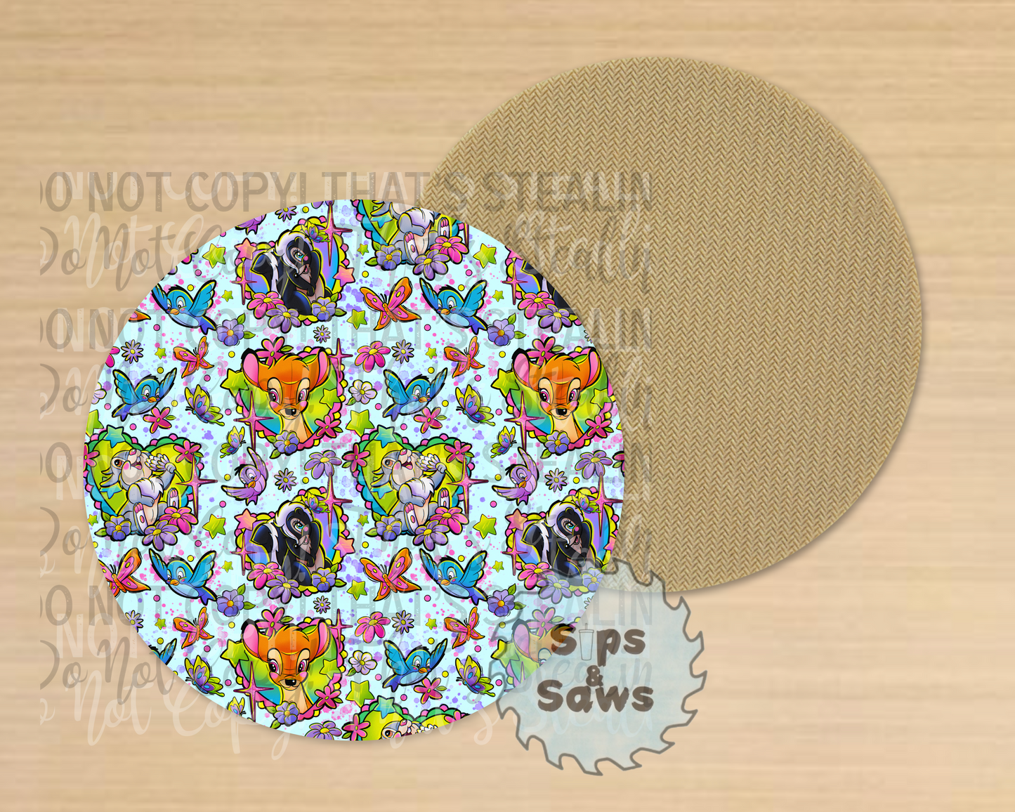 Bambi Sublimation Coaster