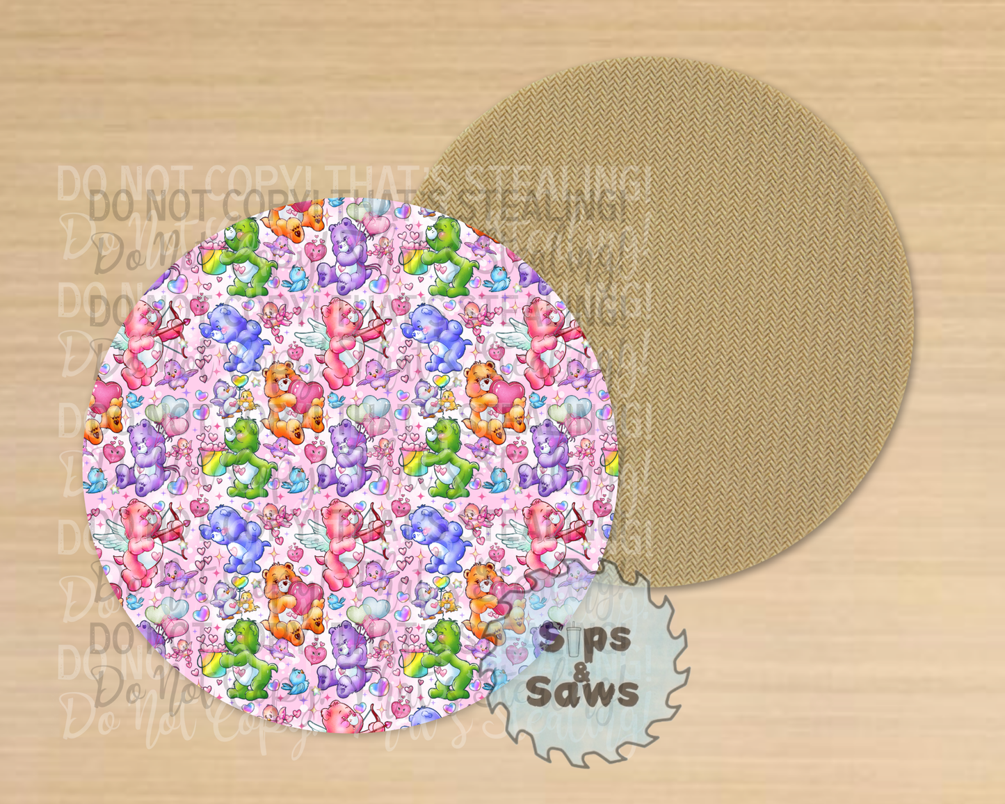 Love Bears Sublimation Coaster