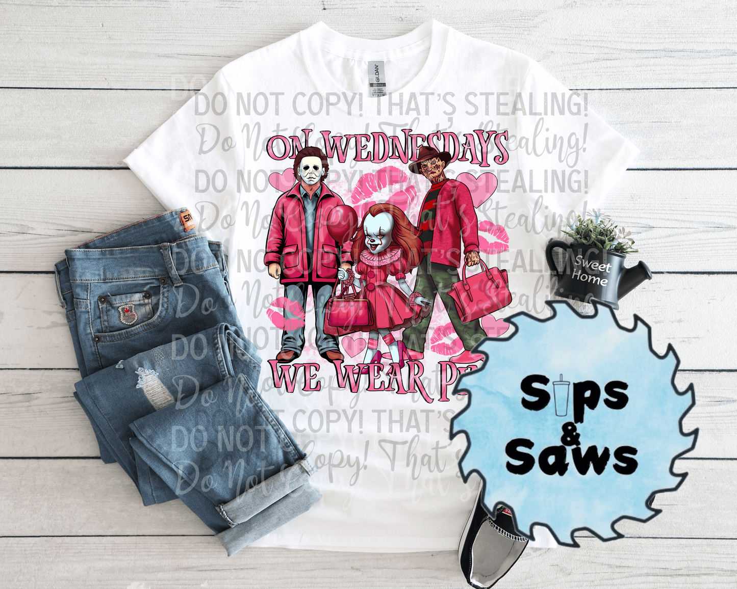 Horror Wear Pink DTF