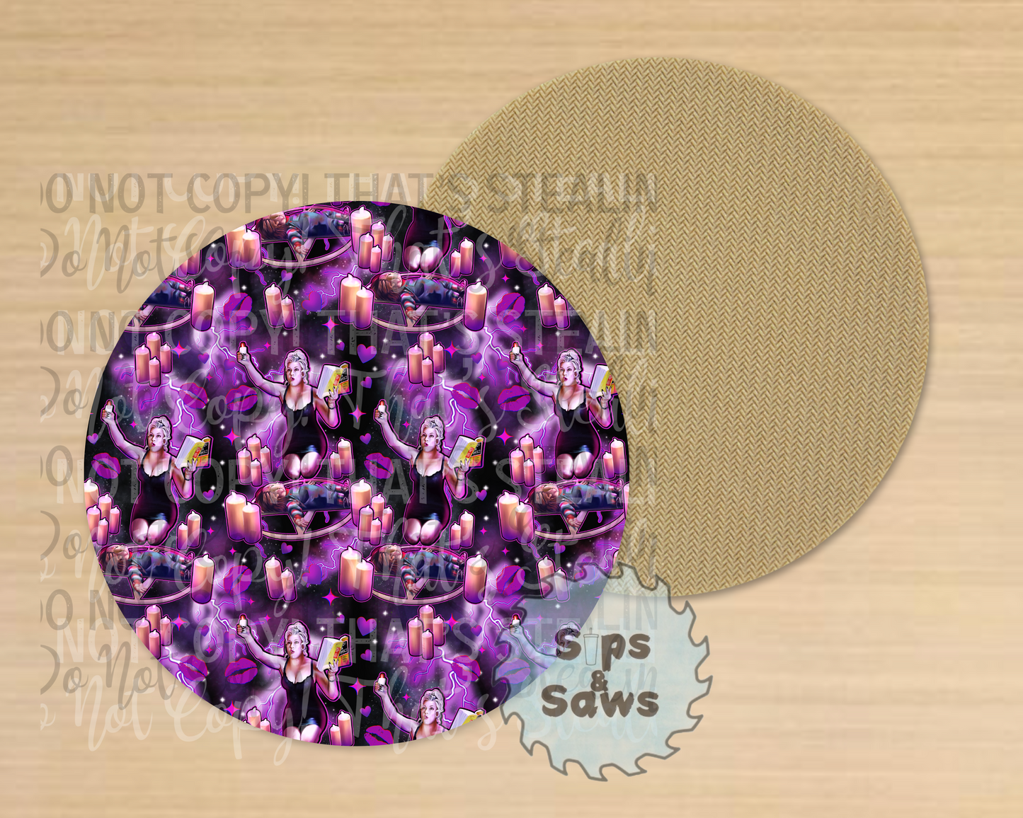 Chucky Sublimation Coaster