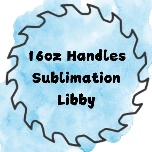 16oz Sublimation Handled Libby