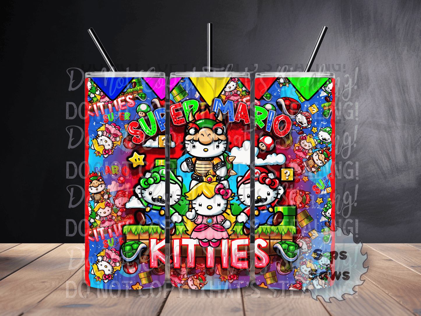 20oz Super Kitties Tumbler