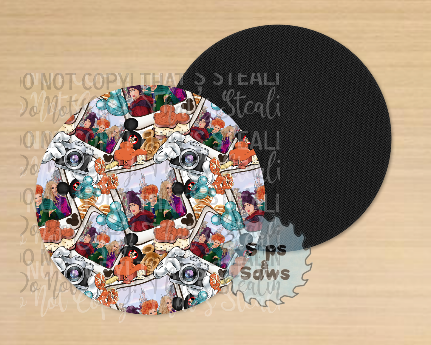 Hocus Pocus Sublimation Coaster