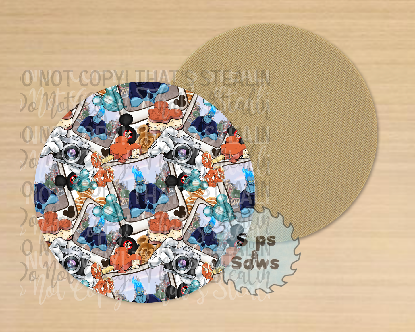 Hades Sublimation Coaster