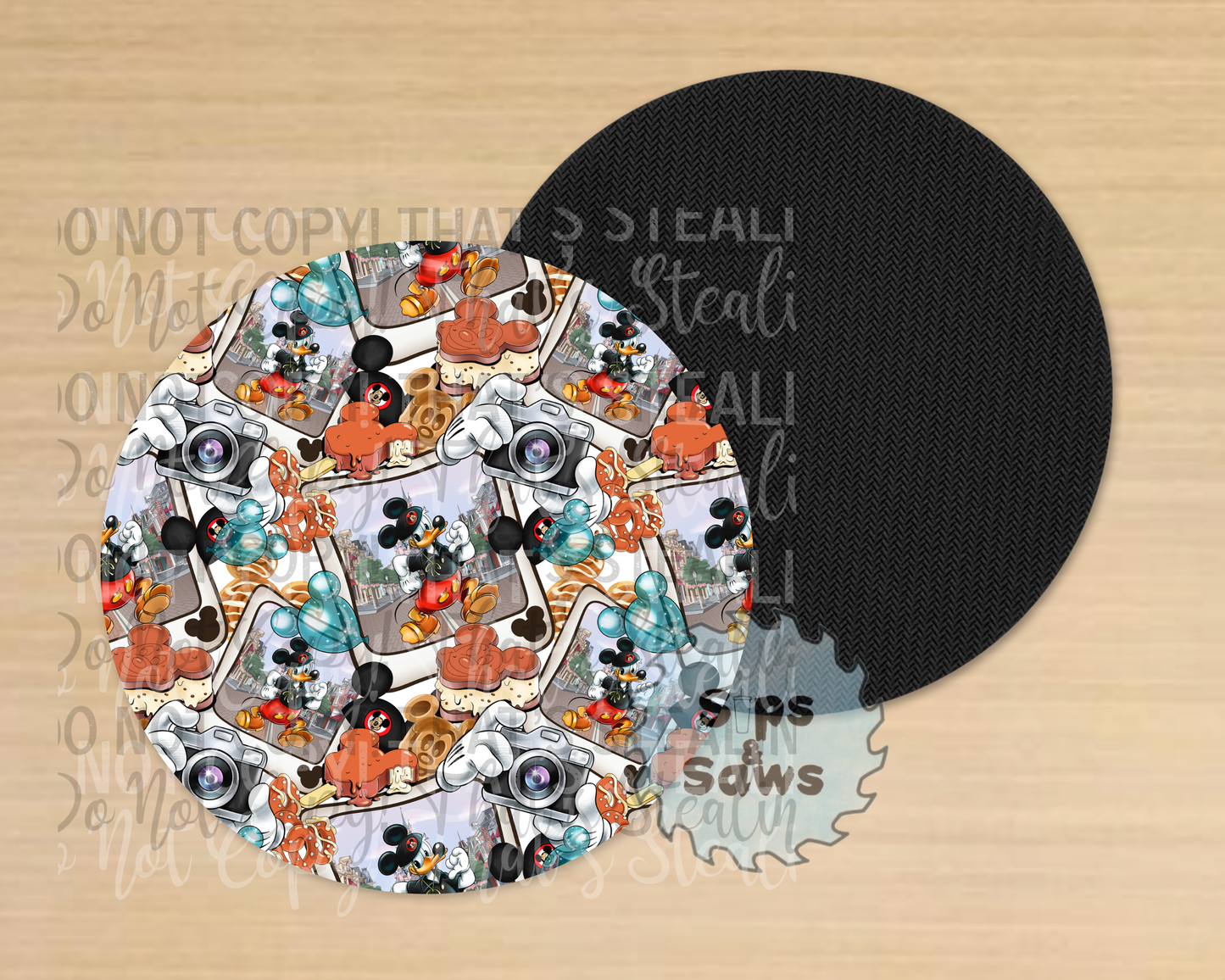 Donald Sublimation Coaster