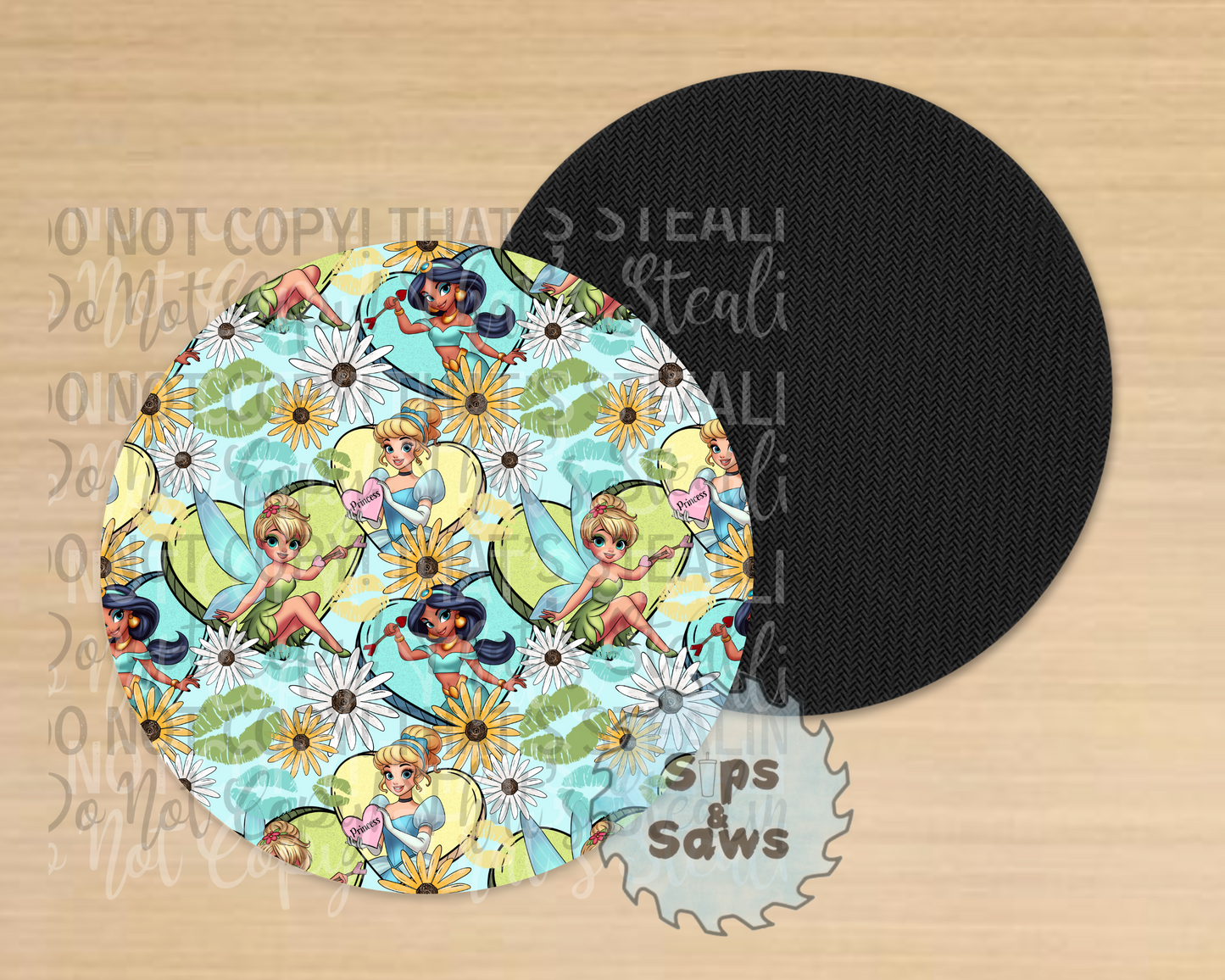 Princess Sublimation Coaster