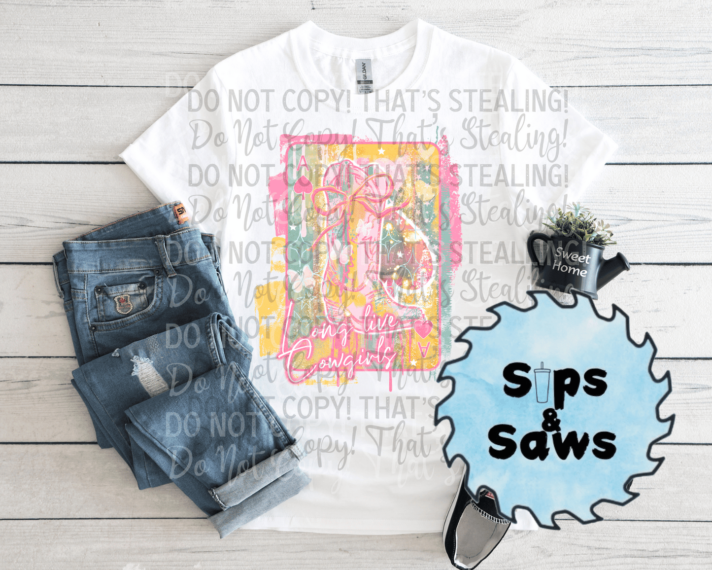 Long Live Cowgirls DTF