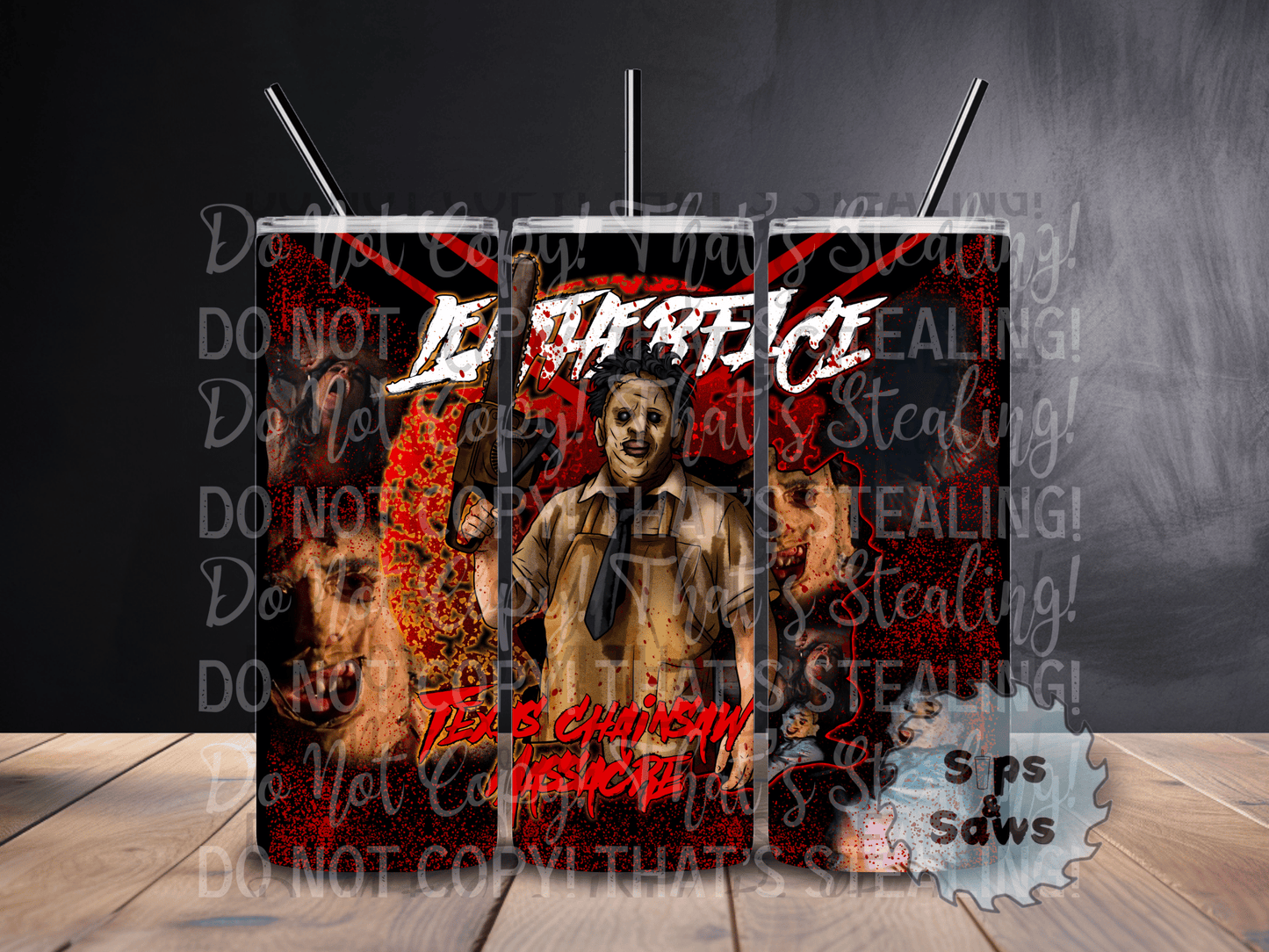 20oz Texas Chainsaw Tumbler