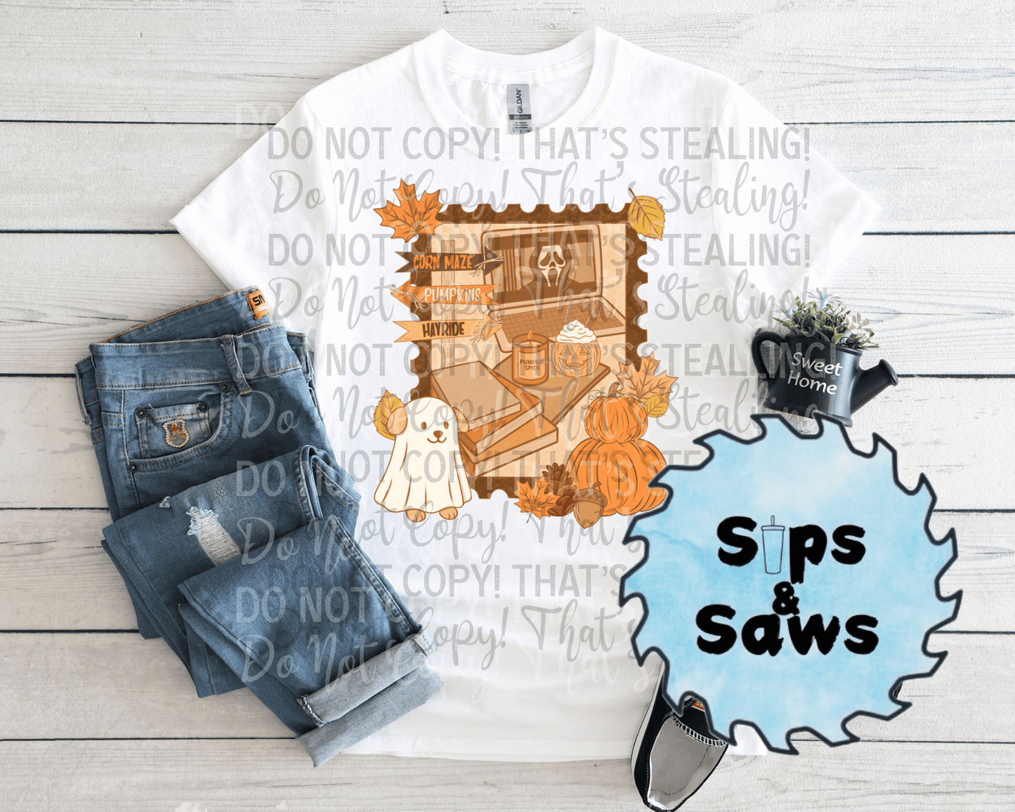 Stamp Fall Spooky DTF