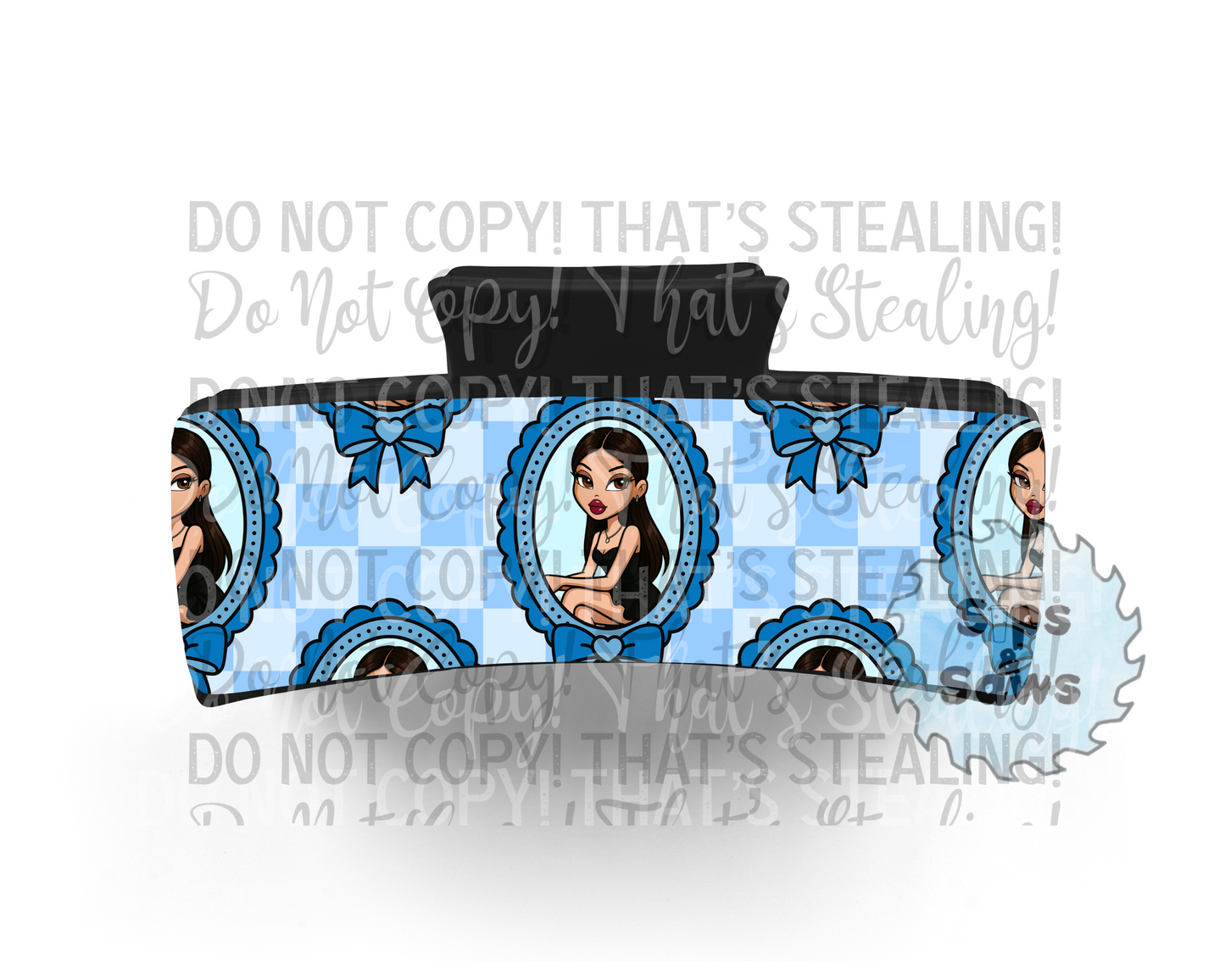 Bratz Blue Sublimation Hair Clip