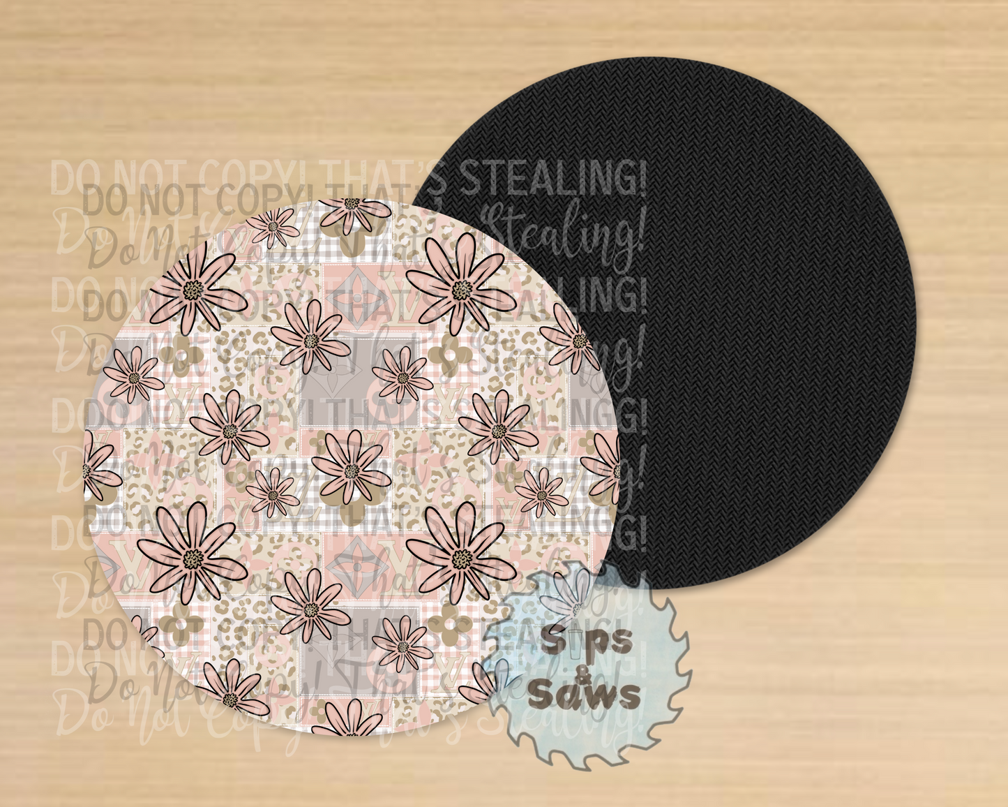 Designer Sublimation Coaster