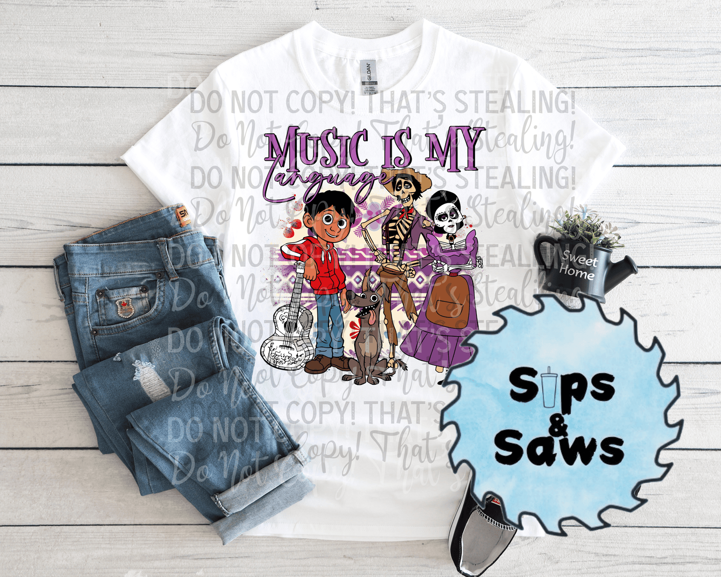 Music Is My Language DTF