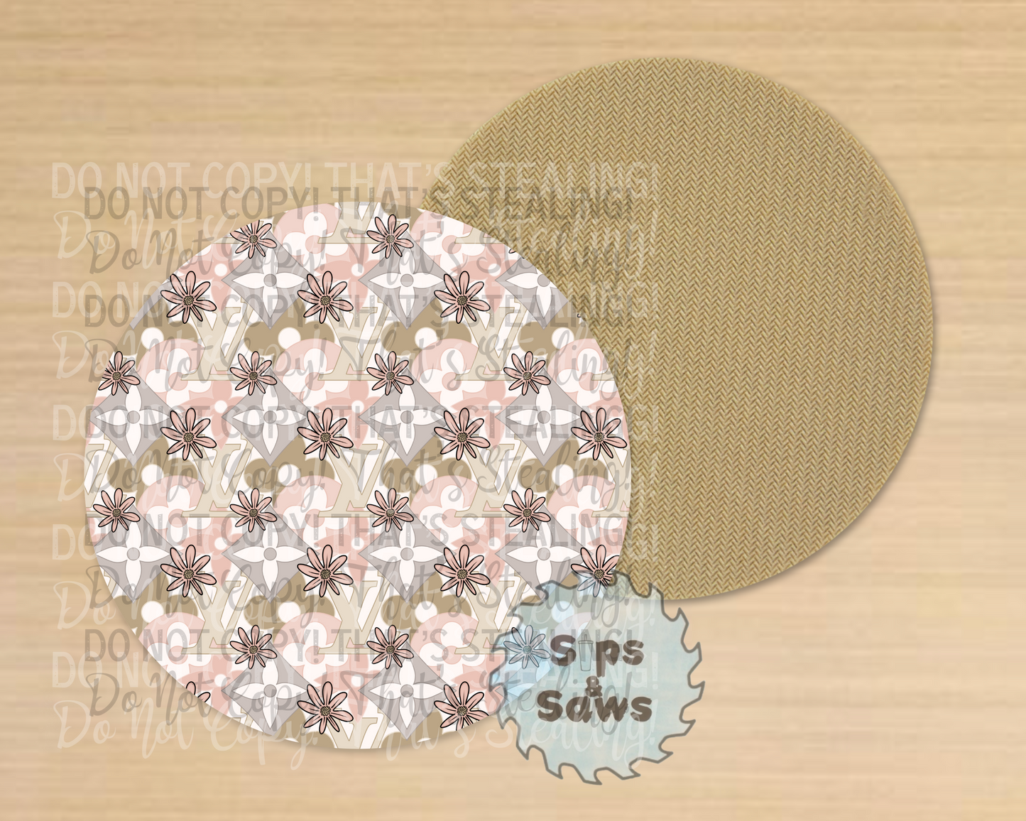 Designer Sublimation Coaster