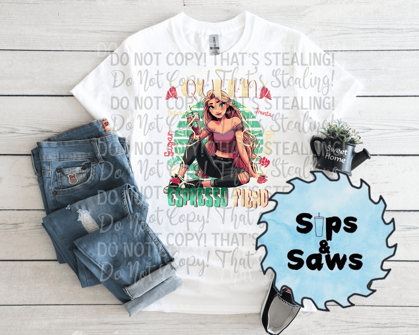 Espresso Tangled DTF