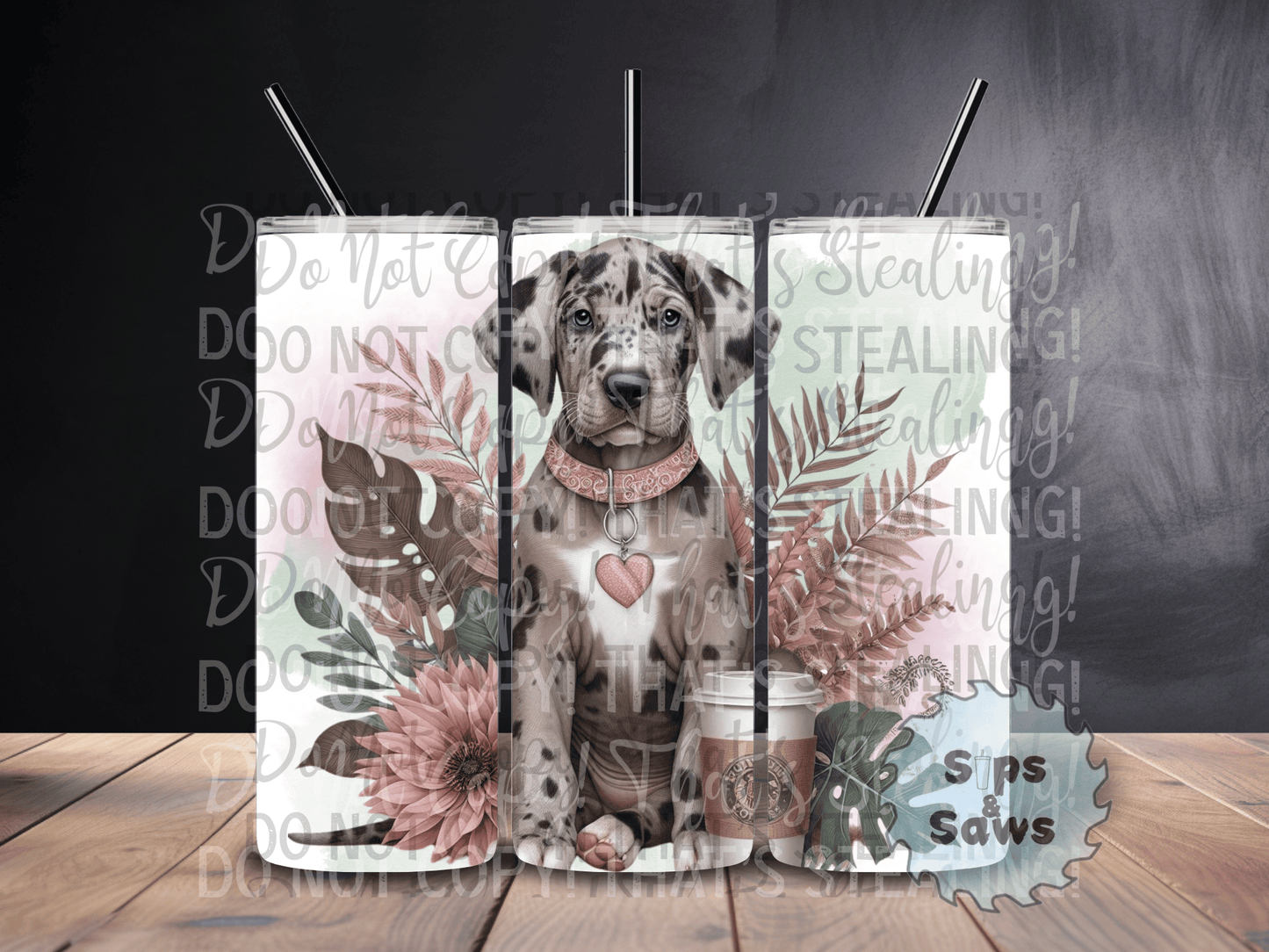 20oz Great Dane Tumbler