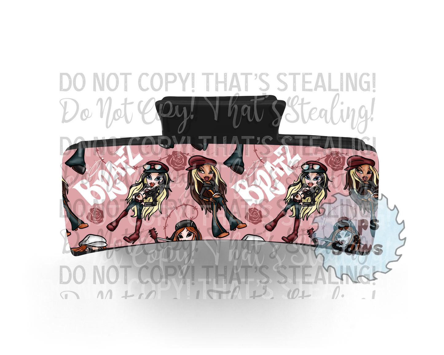 Rock Angel Bratz Sublimation Hair Clip