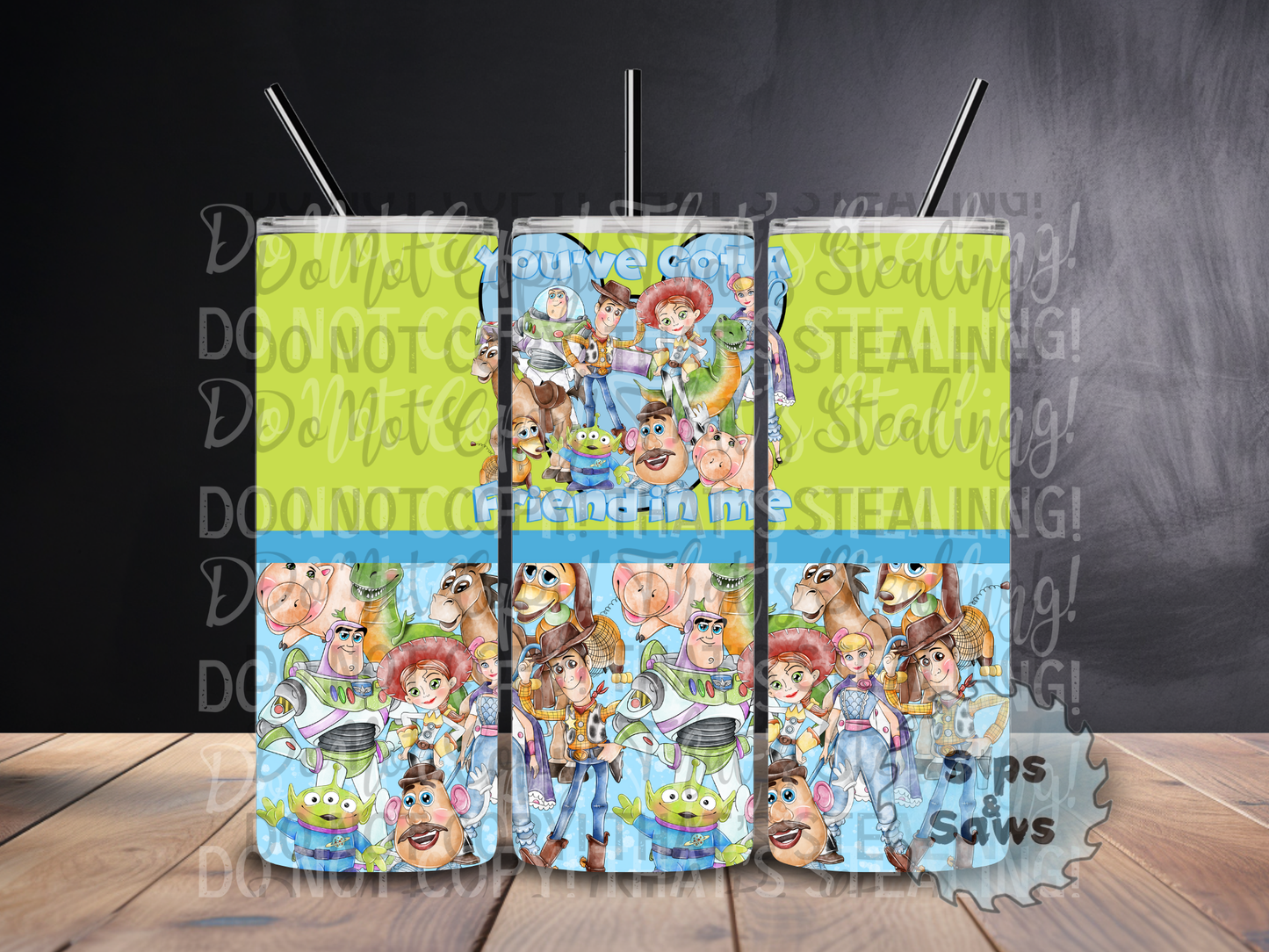 20oz Toy Sublimation Tumbler