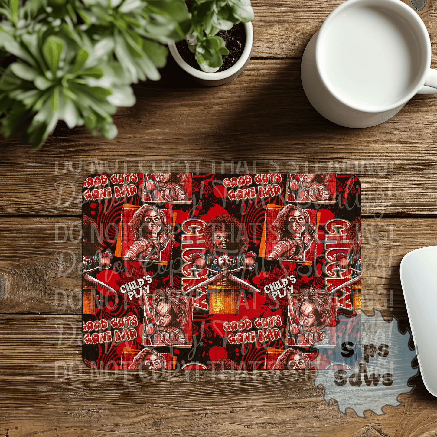 Chucky Sublimation Mouse Pad
