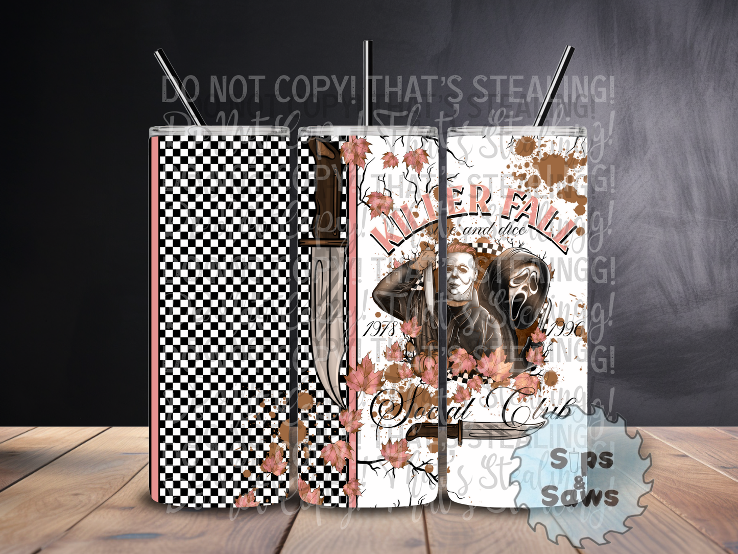 20oz Killer Fall Sublimation Tumbler