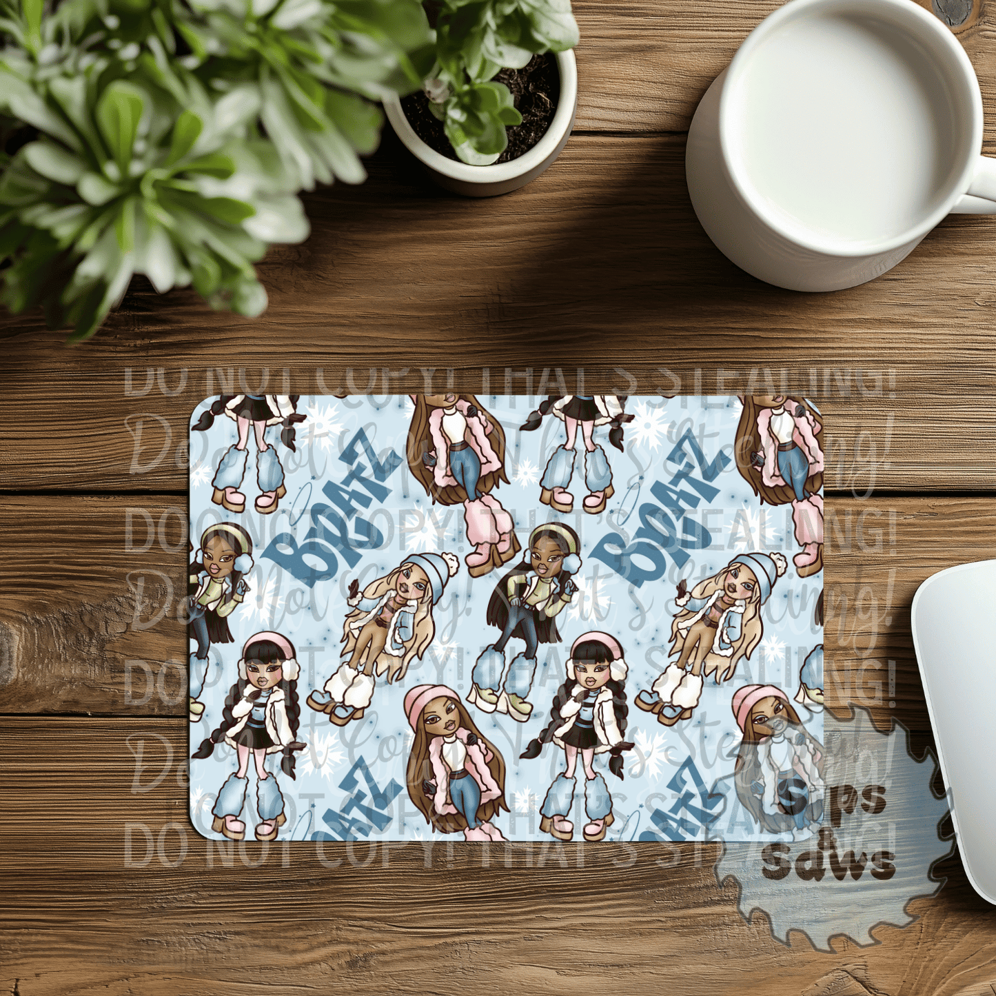 Winter Bratz Sublimation Mouse Pad
