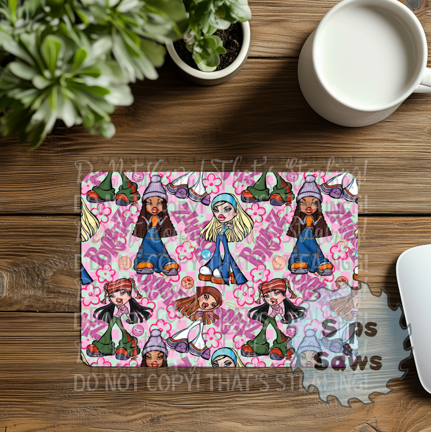 Bratz Sublimation Mouse Pad