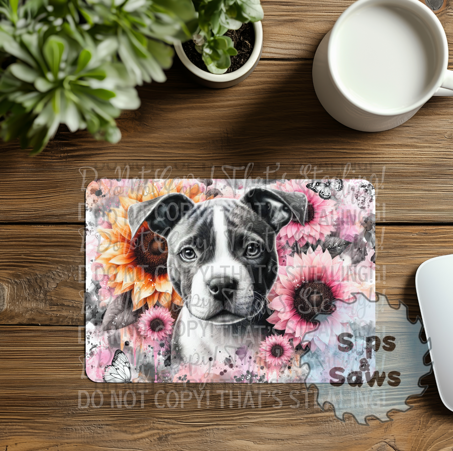 Staffy Sublimation Mouse Pad