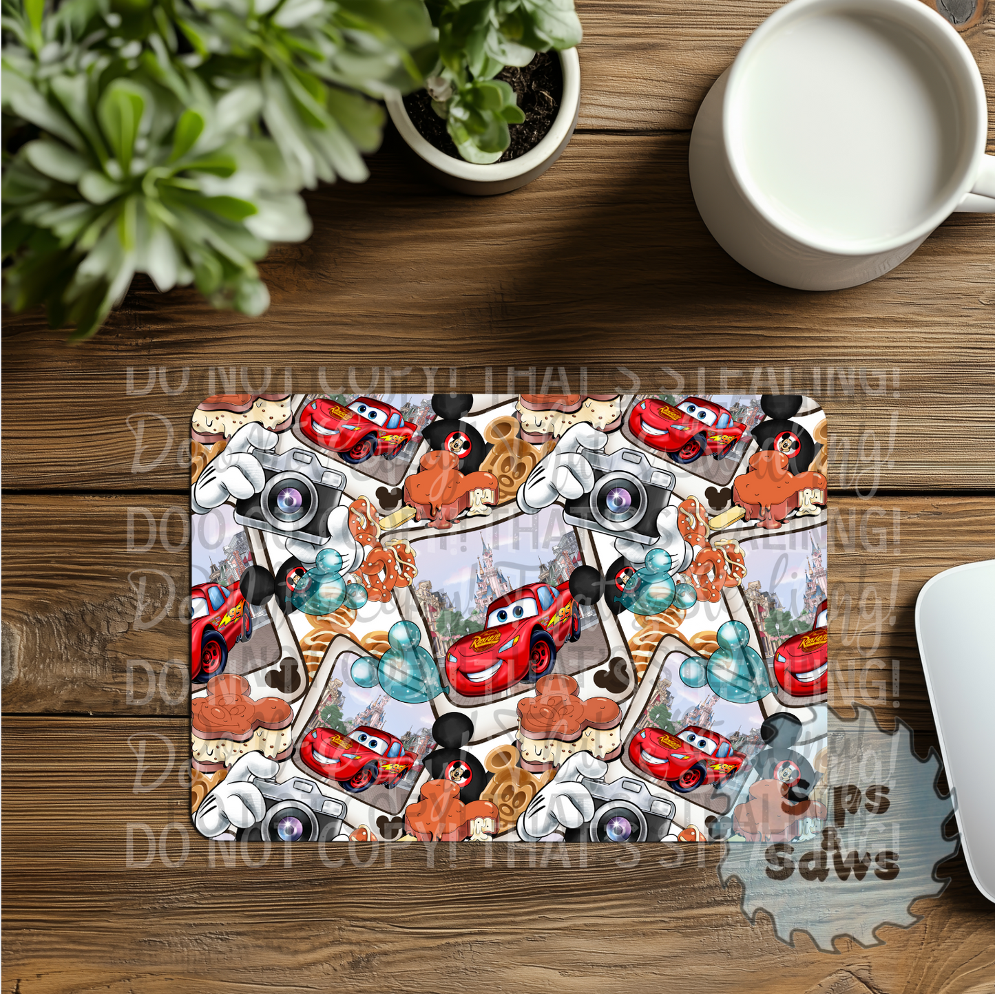 Car Sublimation Mouse Pad