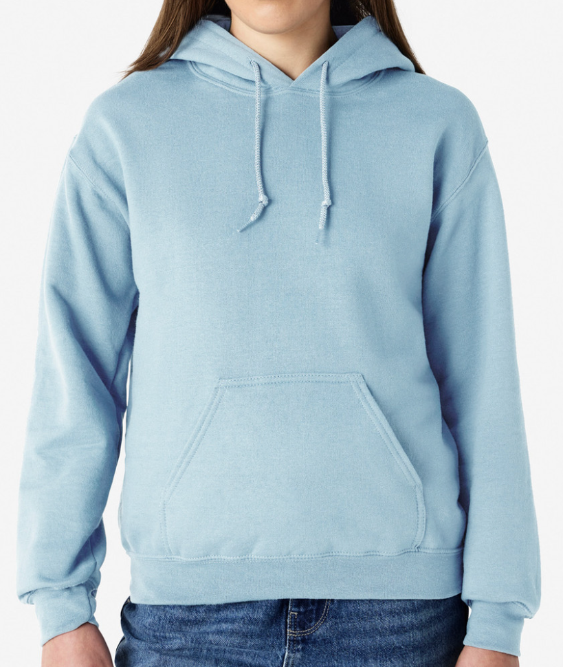 Light Blue Adult Hoodies