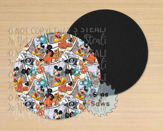 Mouse Sublimation Coaster