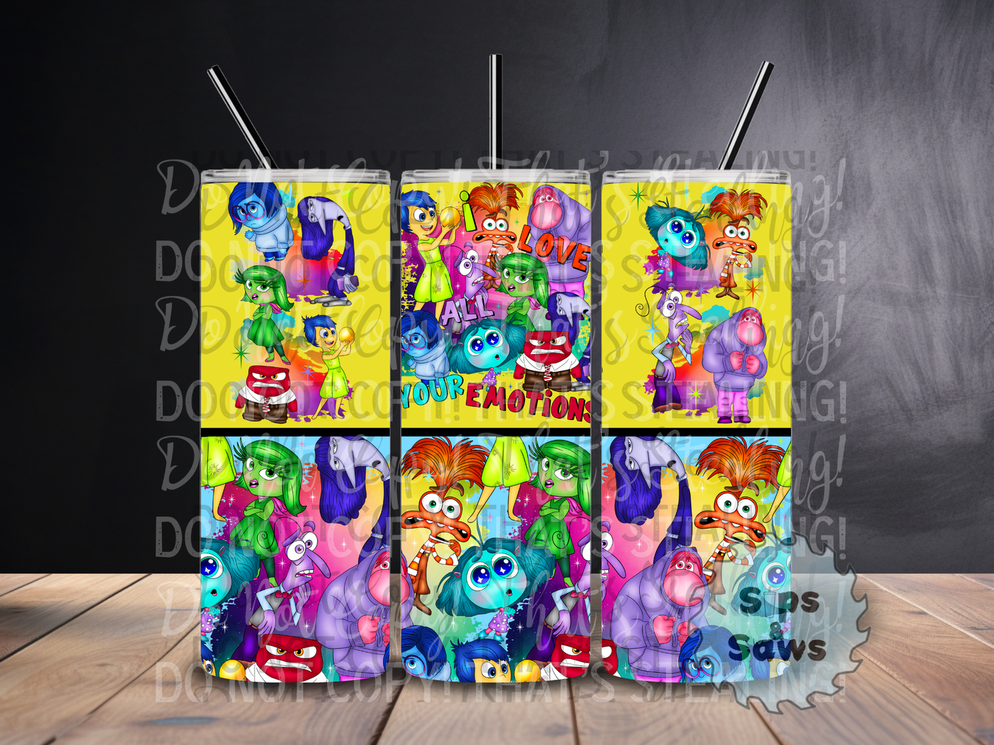 20oz Emotions Sublimation Tumbler
