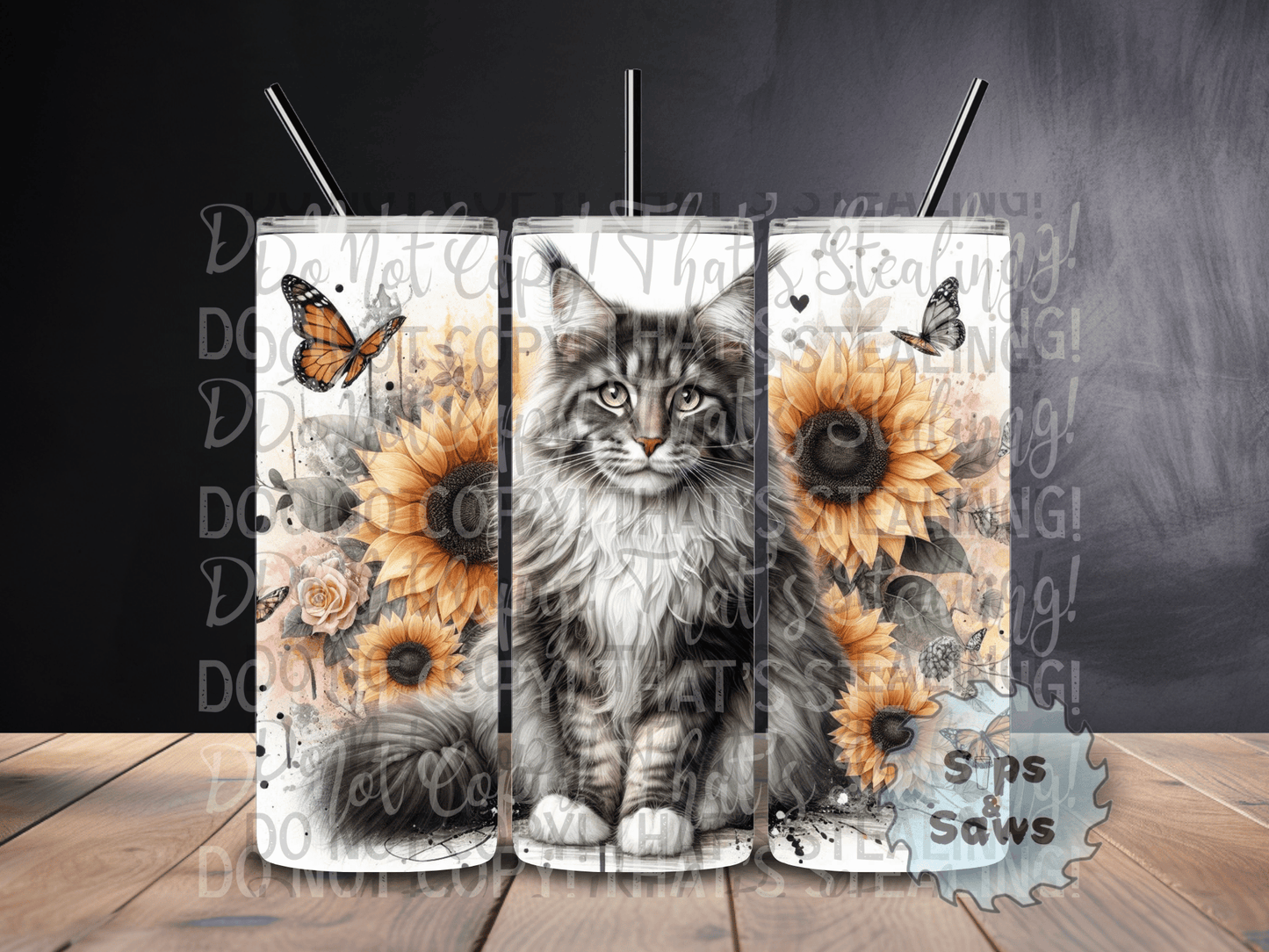 20oz Maine Coon Tumbler